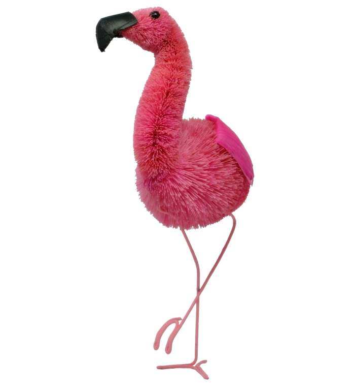 Brushart Bristle Brush Animal Flamingo 10